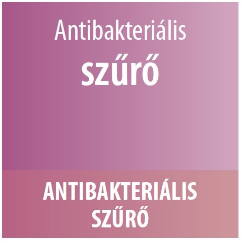 antibakteriális szűrő